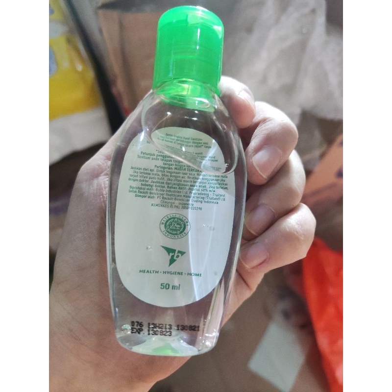 dettol hand sanitizer original 200ml 50ml  gel