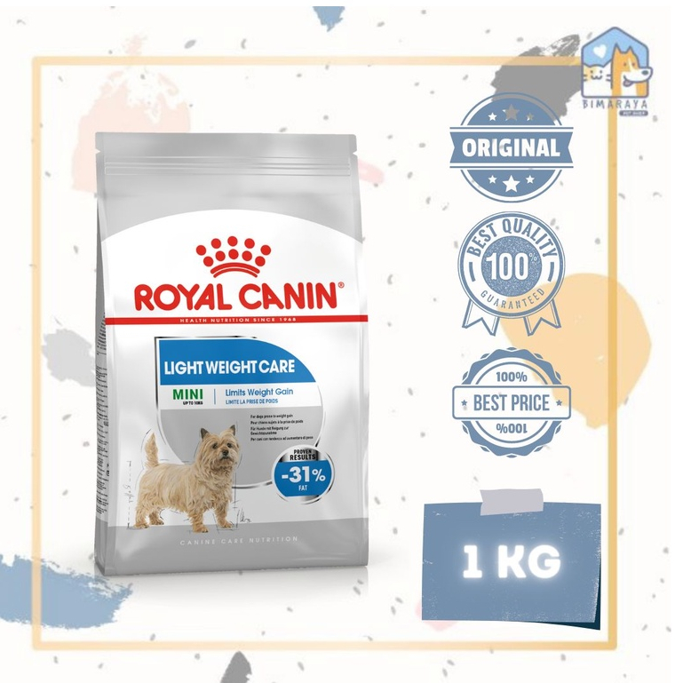 ROYAL CANIN MINI LIGHT WEIGHT CARE 1 KG FRESHPACK