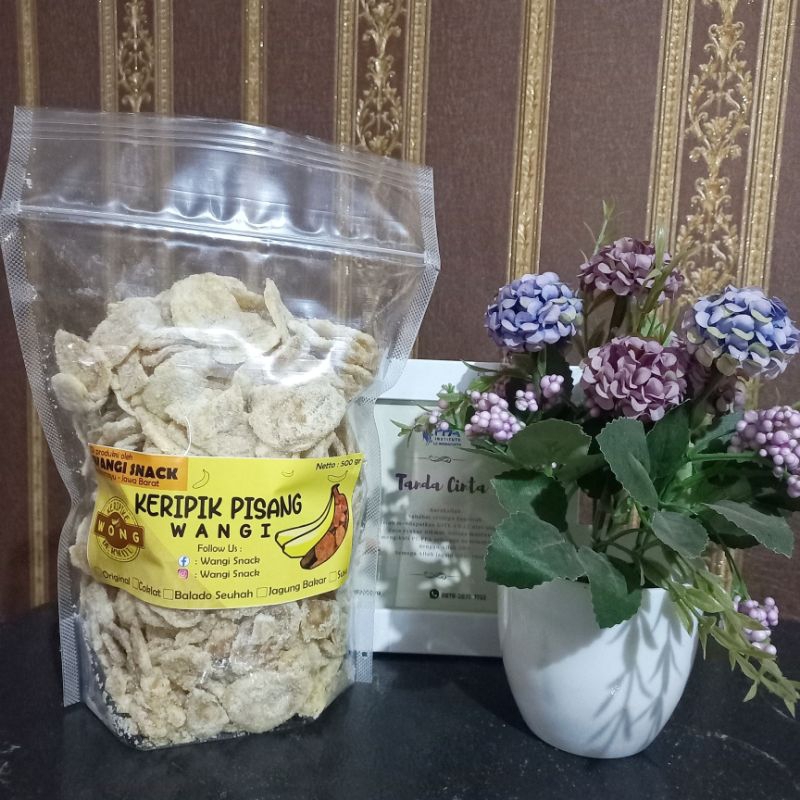 

keripik pisang wangi 500gr