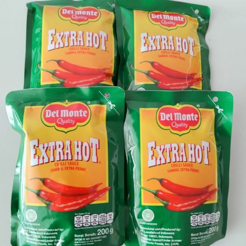 

Extra Hot Saos Delmonte 200g