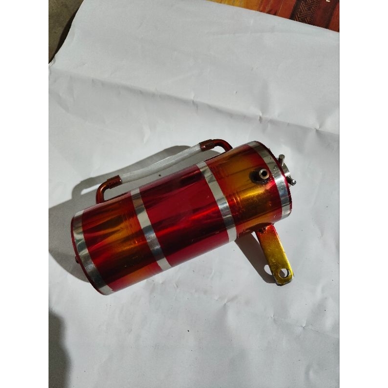 BOTOL OLI SAMPING WARNA MERAH GOLD OBRAL JUAL MURAH