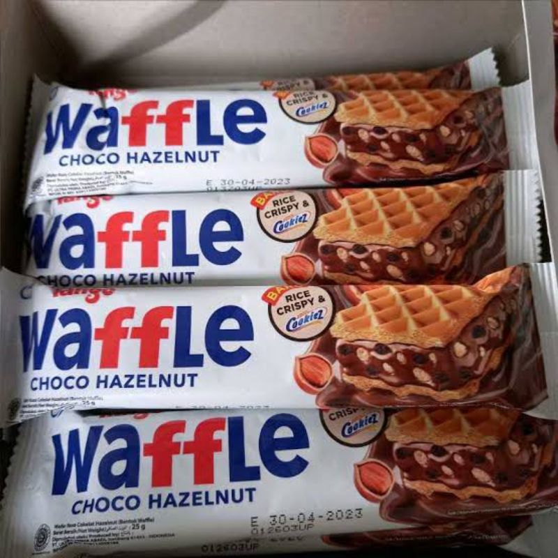 

tanggo waffle choco hazelnut 1 box isi 12pcs x 25g