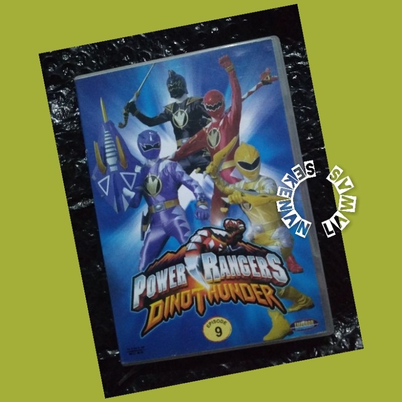 VCD Power Rangers Dino Thunder Eps. 9/Original /Bahasa Indonesia