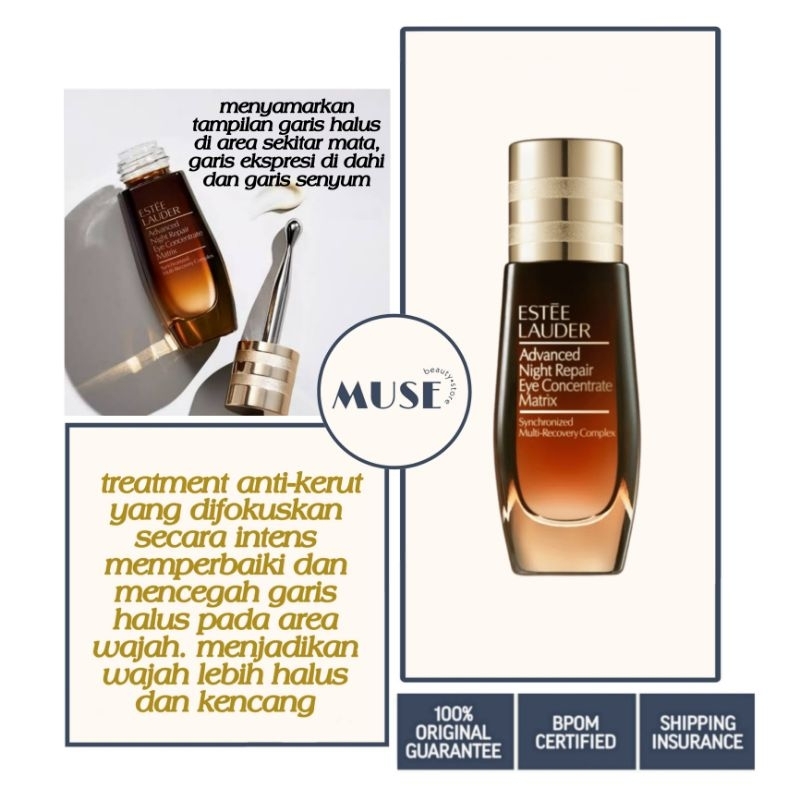 [ New Formula ] Estee Lauder ANR Eye 15ml / New Advanced Night Repair Concentrate Matrix