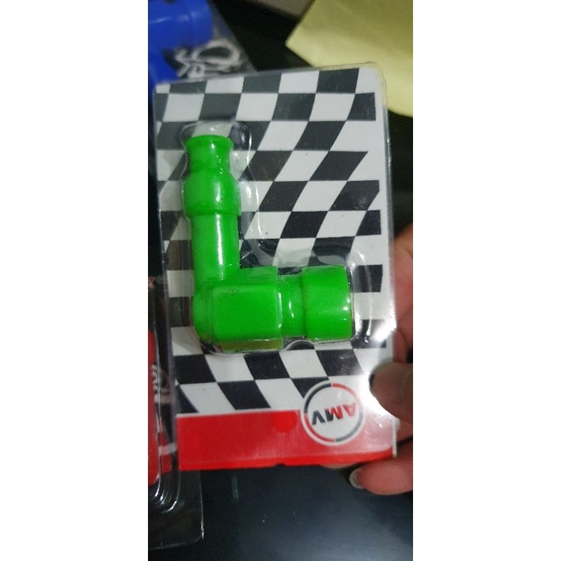 Tutup dop Kop Busi racing karet warna kemasan