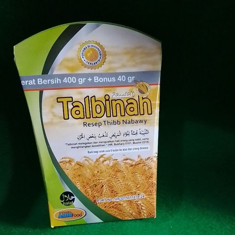 

TALBINAH TEPUNG GANDUM Resep Thibb Nabawy 440gr