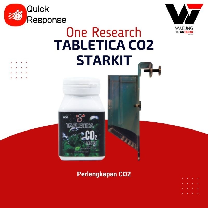 TABLET CO2 AQUASCAPE STARTER KIT + DIFFUSER BOX TABLETICA CO2 ONE RISET