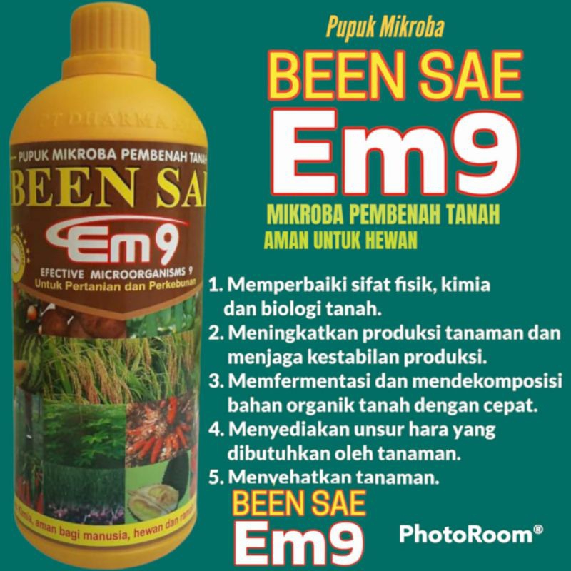 BEENSAE EM9  MEMPERBAIKI STRUKTUR TANAH PERTANIAN DAN PERKEBUNAN