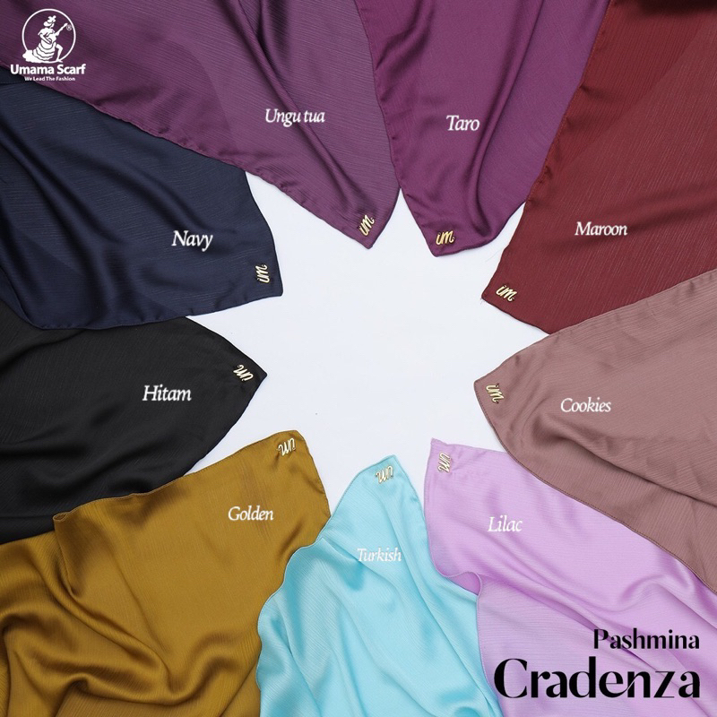 PASHMINA CRADENZA SILK UMAMA / PASMINA SILK RAYA COLLECTION