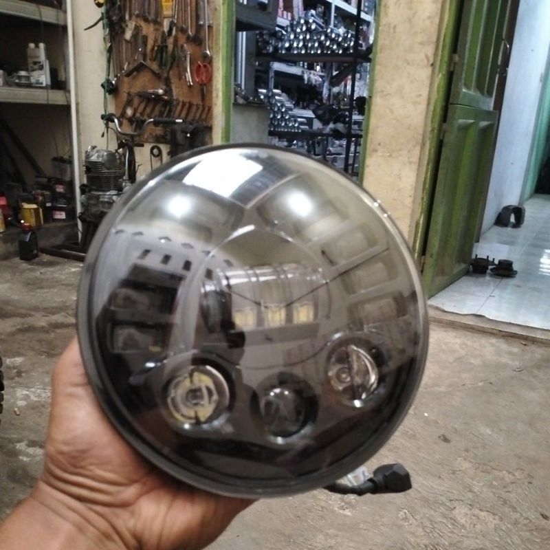 Daymaker 7inch Reflektor daymaker Tiger Lampu daymaker 7inc