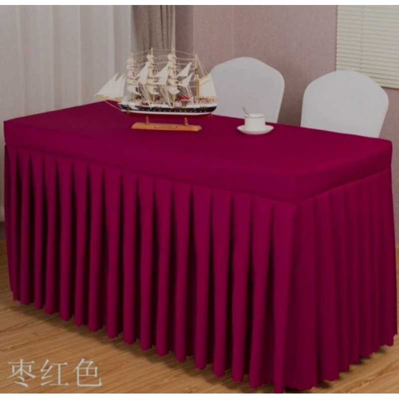 cover meja pesta 120x80