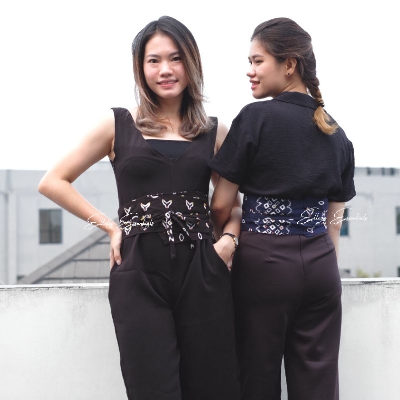 Obi Belt Tenun Basic / Ikat Pinggang Obi Tenun / Obi Belt Batik / Obi Belt Tenun Rubber / Obi Belt S