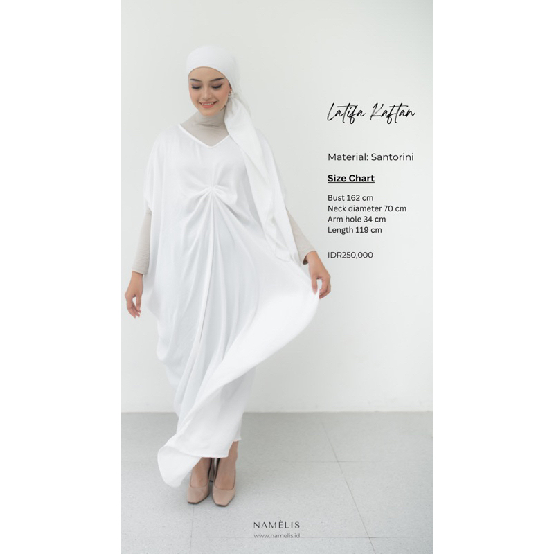 Latifa Kaftan by NAMÈLIS | Dress Kondangan/ Kaftan/ Baju Lebaran/ Outfit Idul Fitri/ Raya Collection/ Baju Hari Raya