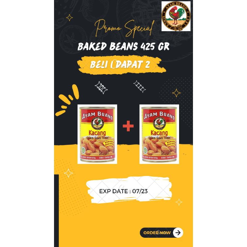 

BAKED BEANS 425gr