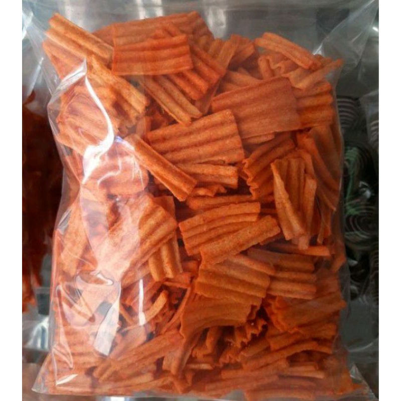 KERIPIK KENTANG RASA BALADO BERAT 1 KG
