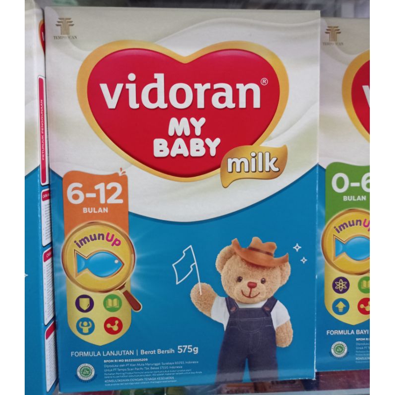 Vidoran 0-6 bulan Vidoran 6-12 bulan 575 gr Susu formula murah