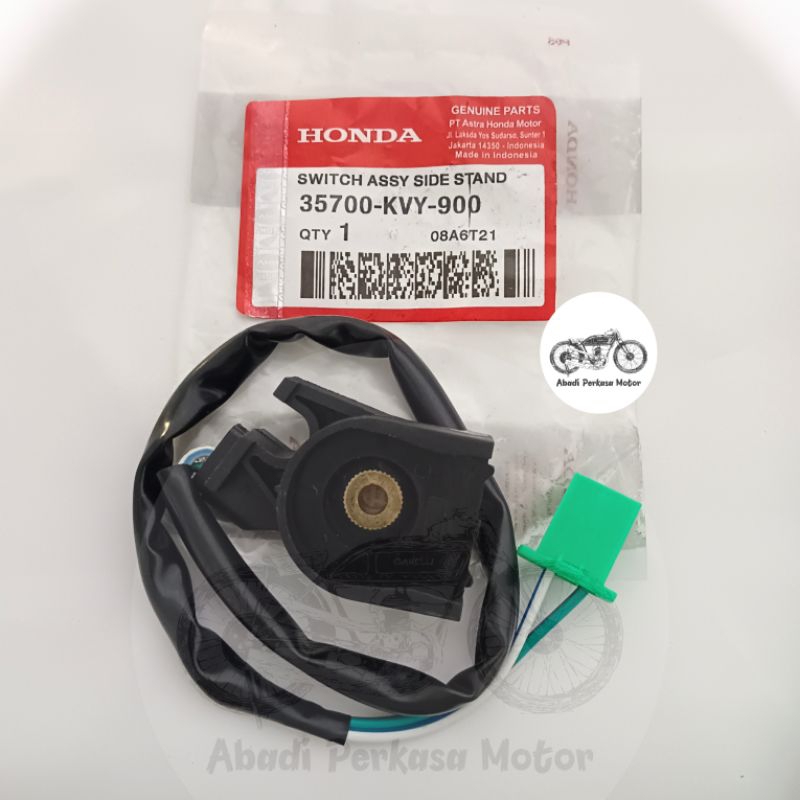 Switch Standar Samping Sensor Motor Honda Beat Karbu  Scoopy Spacy Old Lama (KVY)