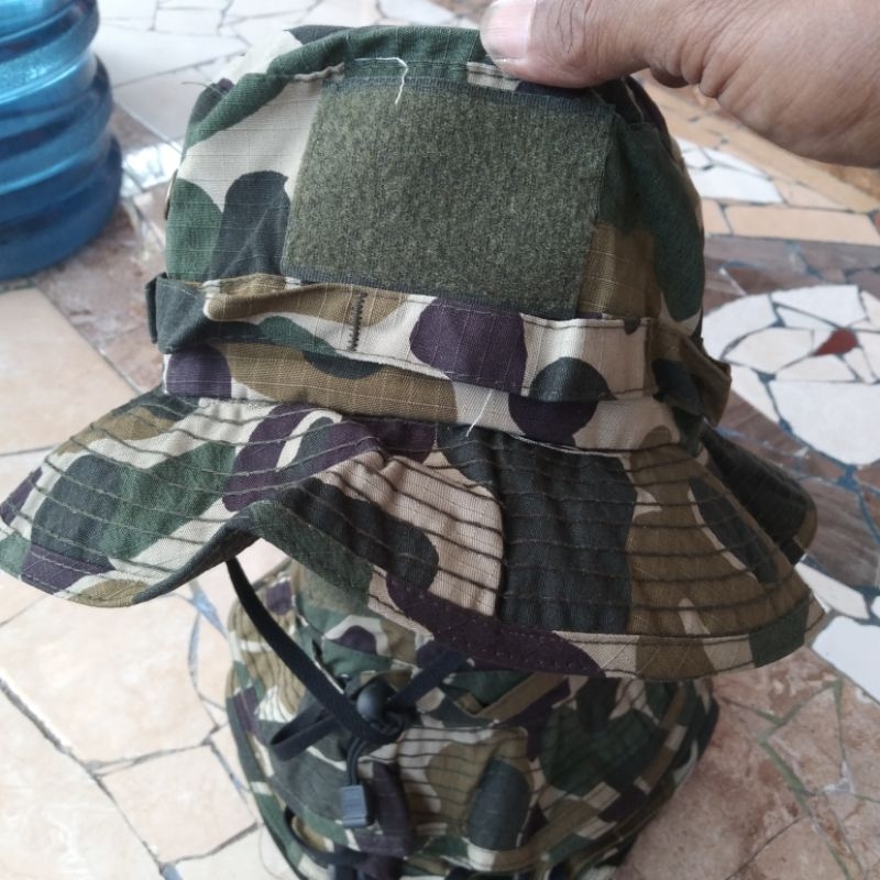 Topi Rimba doreng seper Malvinas bahan Rimba stock halus