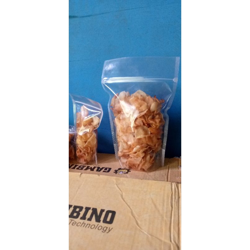 

keripik ketela TELA KU RINDU gurih dan renyah (kemasan besar)