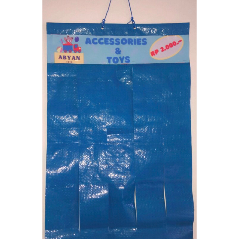 Papan Rentengan Mainan Kosong Papan Rencengan Papan Mainan