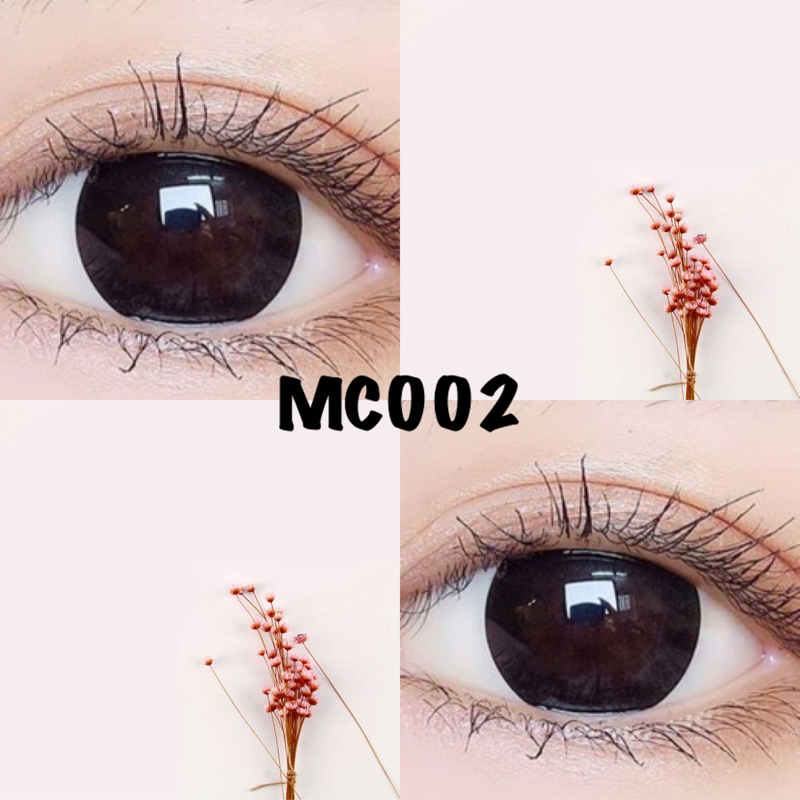 MC002 / Softlens Hitam / Softlens Black / Softlens Hitam Diameter Kecil / Softlens Hitam Diameter Be