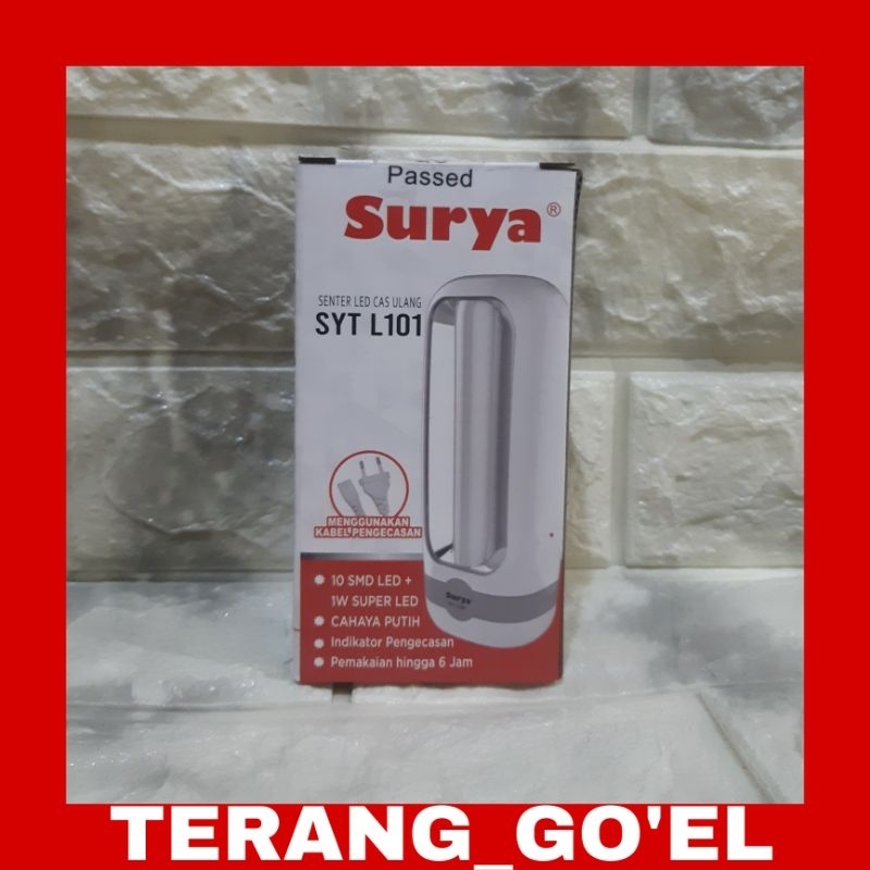 Senter + Lampu SURYA SYT L101 Emergency Led Darurat Lamp