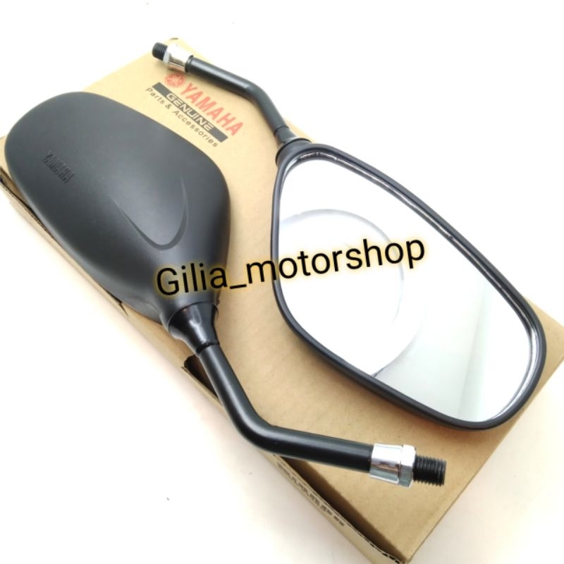 Spion RX king Yamaha Mirror Putih Datar Universal Motor Yamaha drat 14