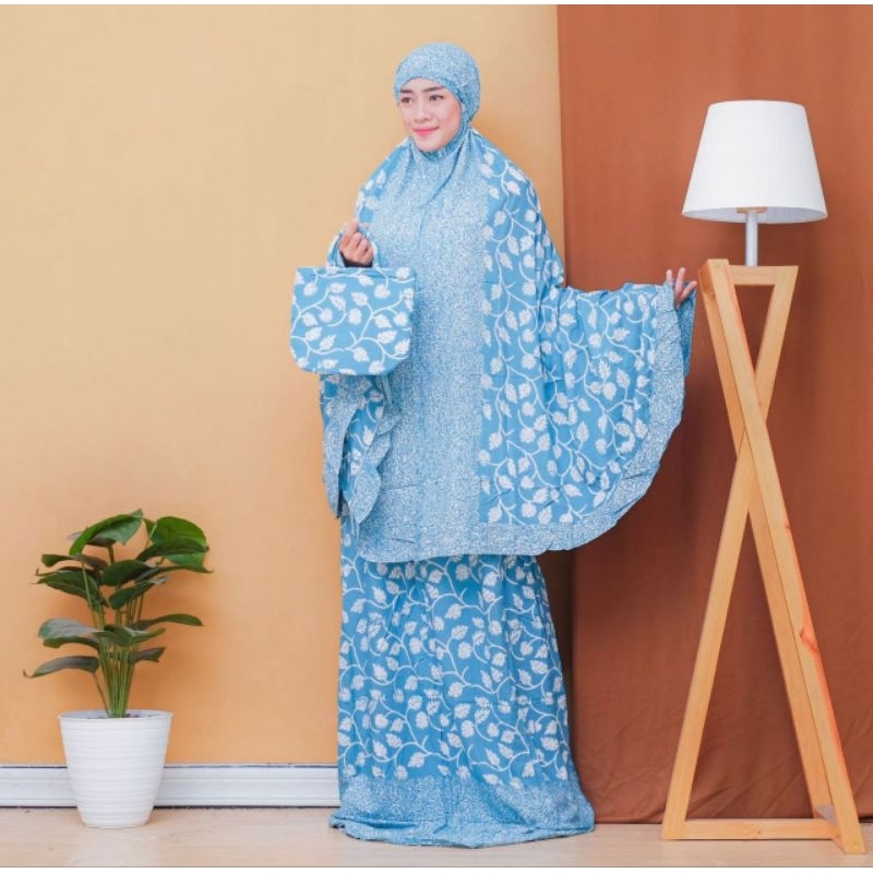 mukena batik mukena santung mukena putusan