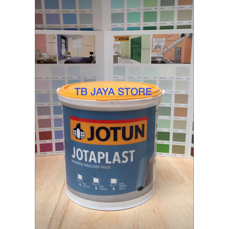 JOTUN JOTAPLAST GREY STONE 4512 / CAT TEMBOK JOTUN JOTAPLAST(5KG)