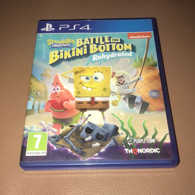 [PS4] SpongeBob SquarePants: Battle for Bikini Bottom (Region 2 / English) BD Kaset PS 4 CD Games Pl
