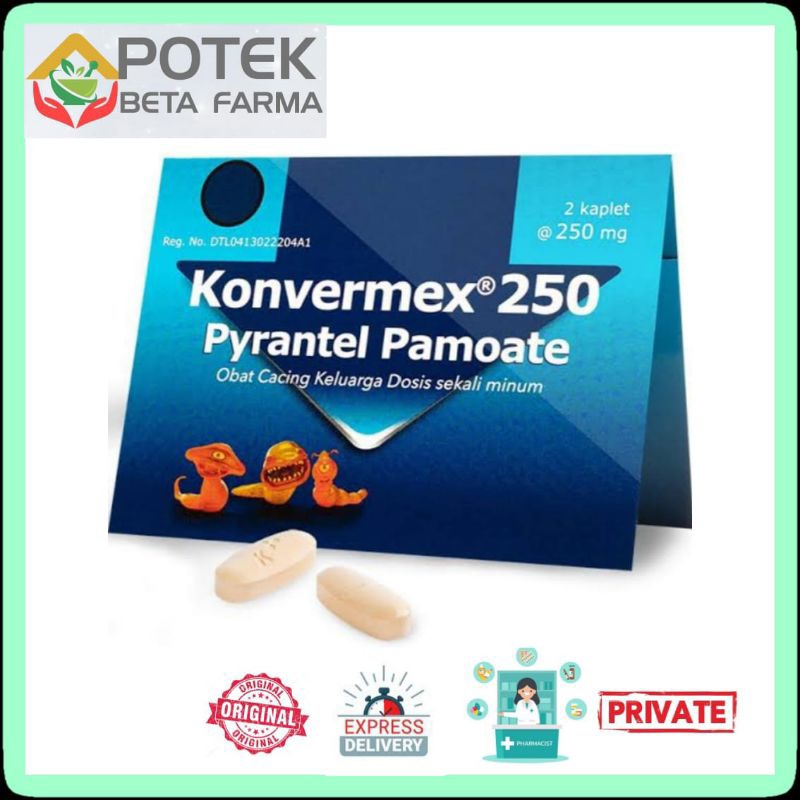 Konvermex / Obat Cacing
