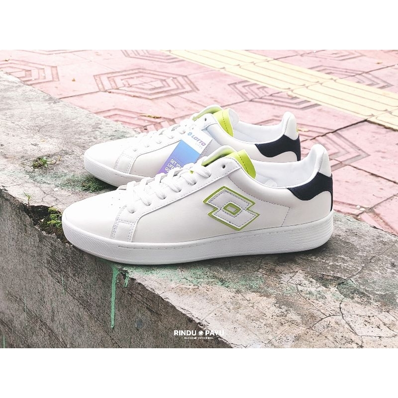 Sepatu Sneakers Casual Original - LOTTO 1973 EVO V FLUO