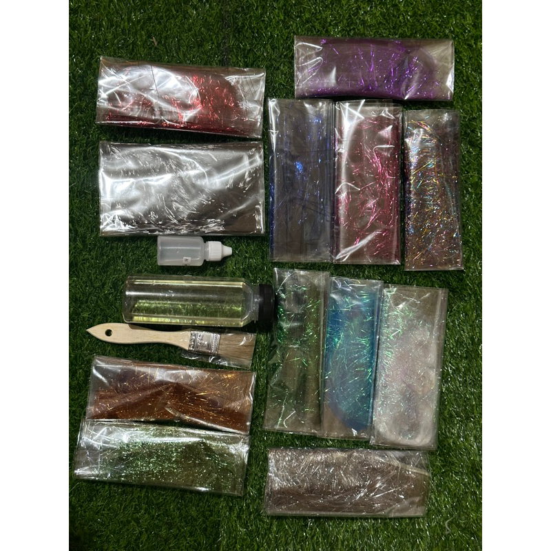 TERMURAH paket carbon forged warna kecil,resin,catalist,kuas