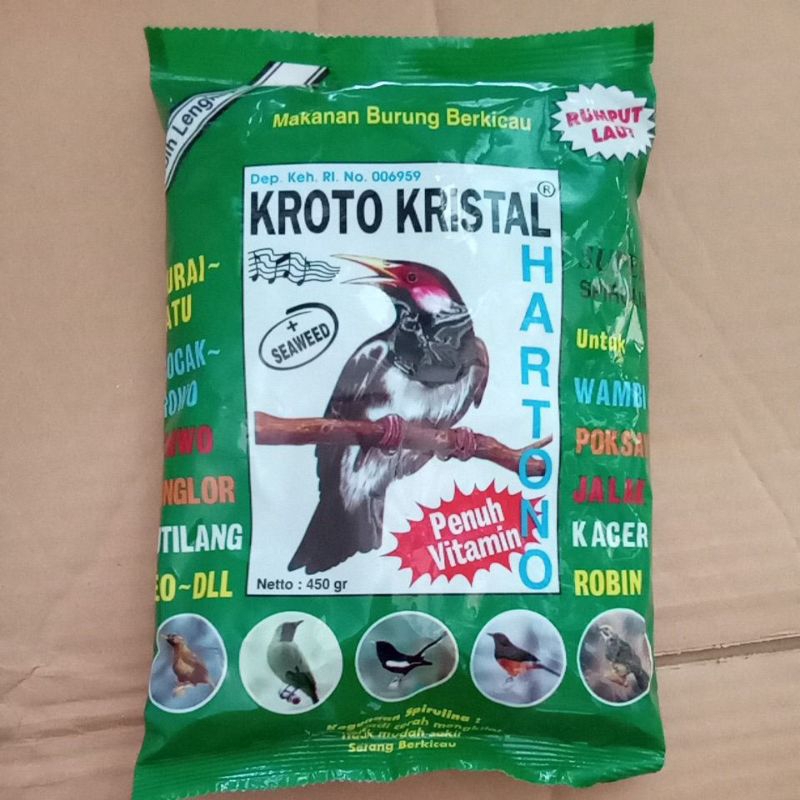 kroto kristal Hartono