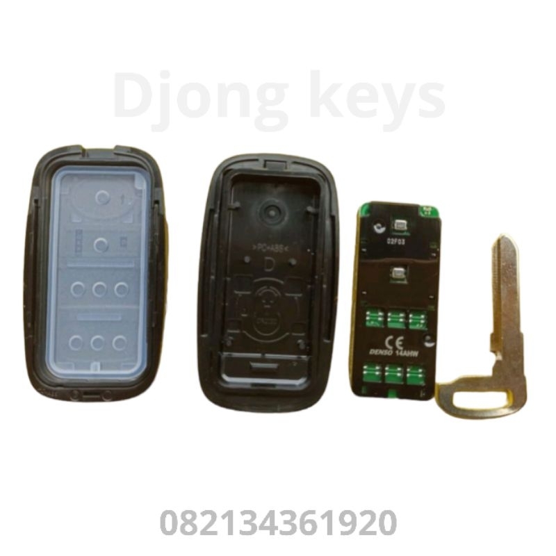 kunci remot alarm smartkey Toyota raize, avanza tipe G dan veloz 2022