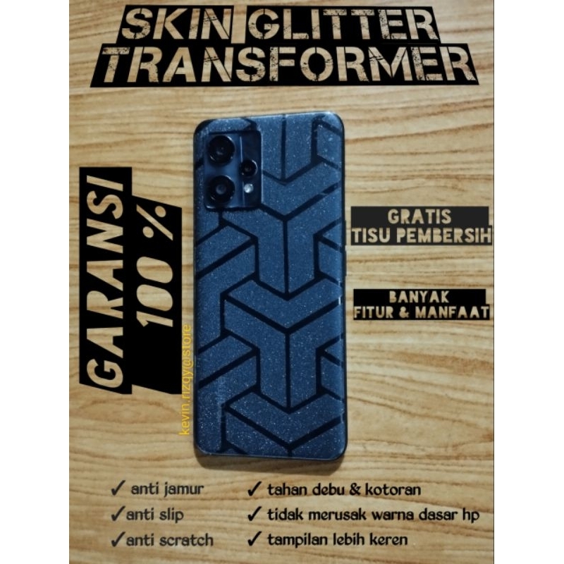 SKIN OPPO A53S 5G GARSKIN GLITTER TRANSFORMER