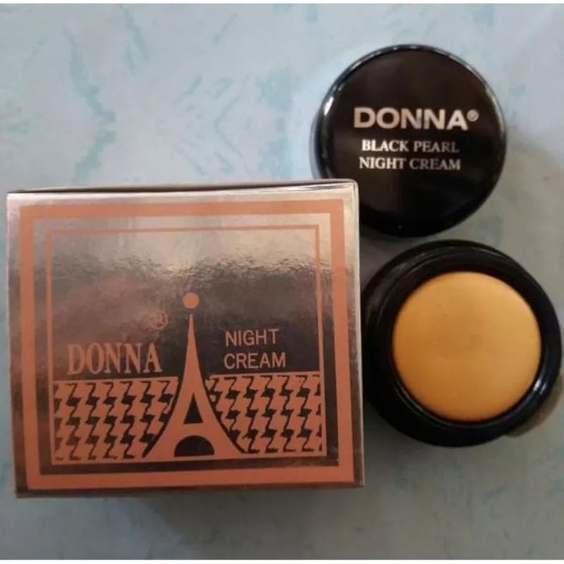 Donna Cream Malam/Cream Donna Black Pearl (Night Cream) - ORIGINAL