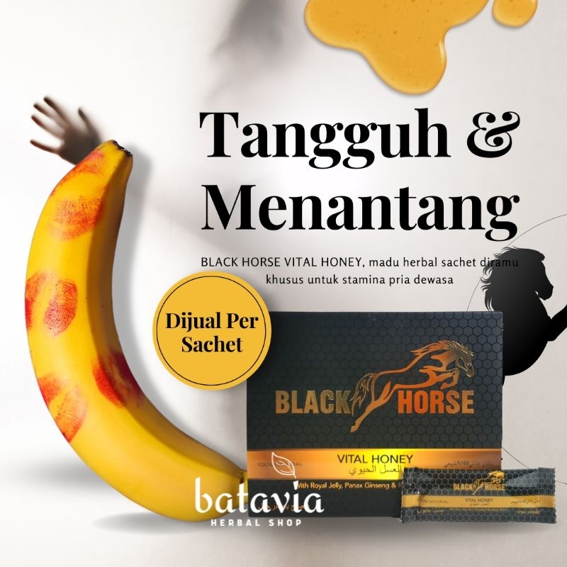 

Madu Black Horse Honey Premium Import Sachet