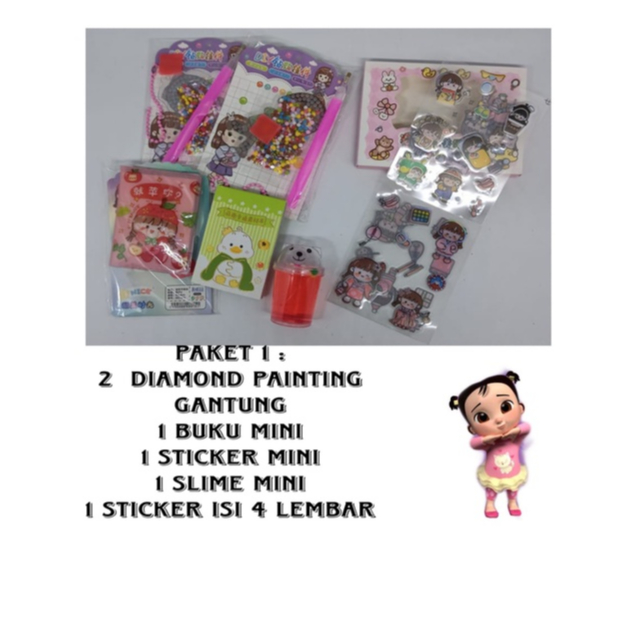 

PAKET KIYOWO BUAT ANAK PEREMPUAN STICKER DIY ATAU BUKU MINI LUCU BERBAGAI MACAM