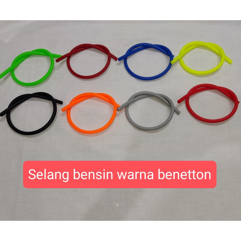 selang bensin warna selang bensin motor import ukuran 40cm