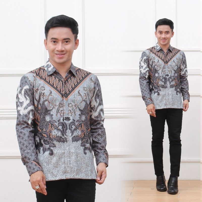 KEMEJA BATIK BIG SIZE KEMEJA BATIK LENGAN PANJANG