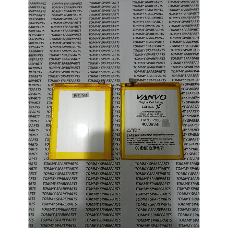 BATERAI BATERE BATRE BATTERY OPPO F7 YOUTH BLP665 VANVO SERIES X DOUBLE POWER VANVO