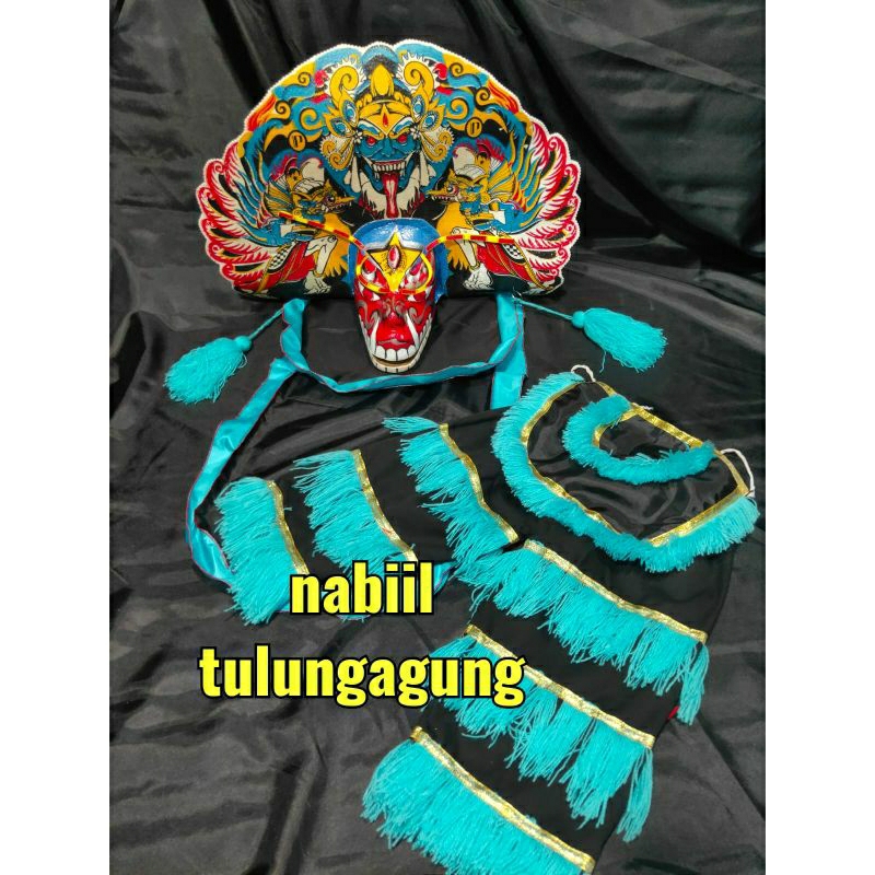 barongan devil spon dihiasi gondel celana barongan