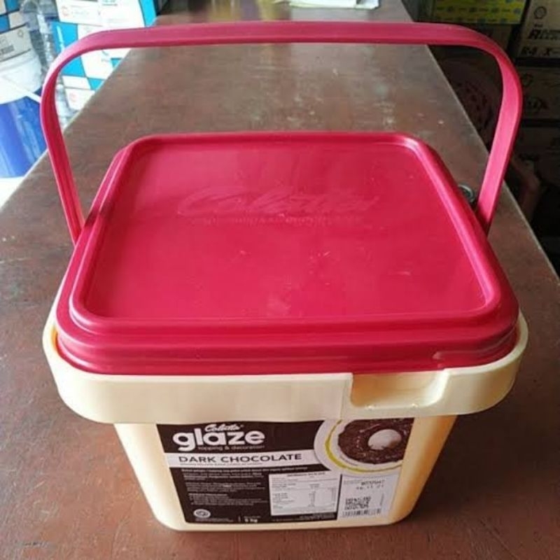 Ember Plastik Bekas Collata Glaze 5 KG