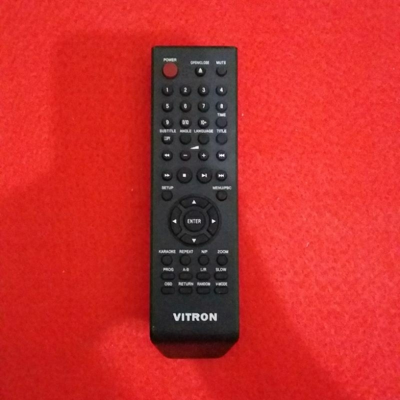 REMOTE DVD PLAYER VITRON ORIGINAL