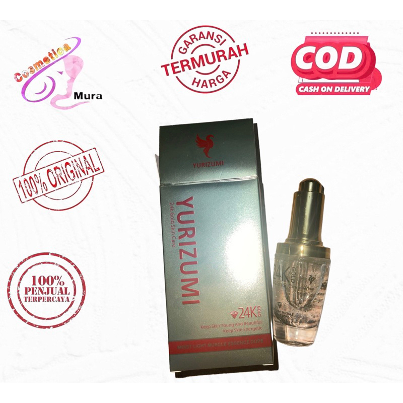 [ serum 24k ] yurizumi face serum 24k || yurizumi bioaqua serum gold 24k