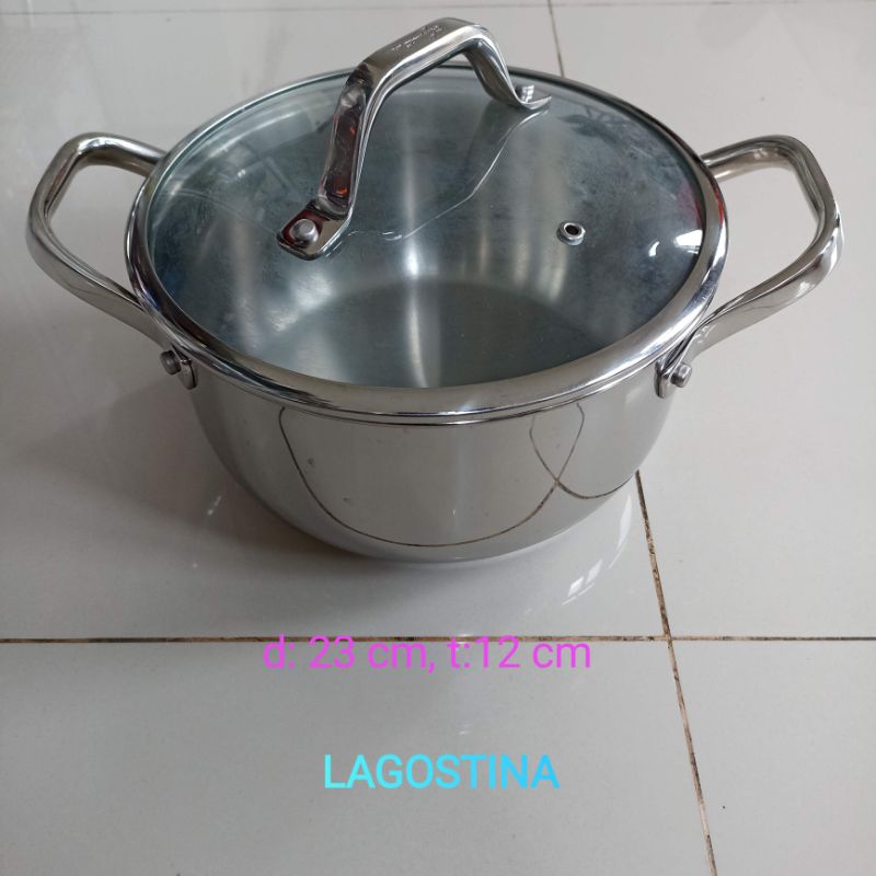 preloved panci / casserol LAGOSTINA