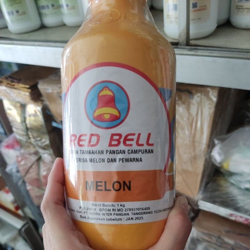 

red bell 1 kg melon dark coklat pandan