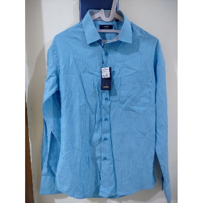 kemeja kerja pria lengan panjang Cole slimfit new murah