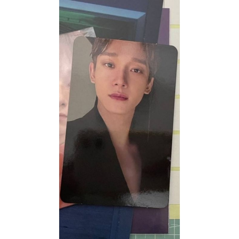 EXO chen jongdae last scene photocard pc official from grey pb